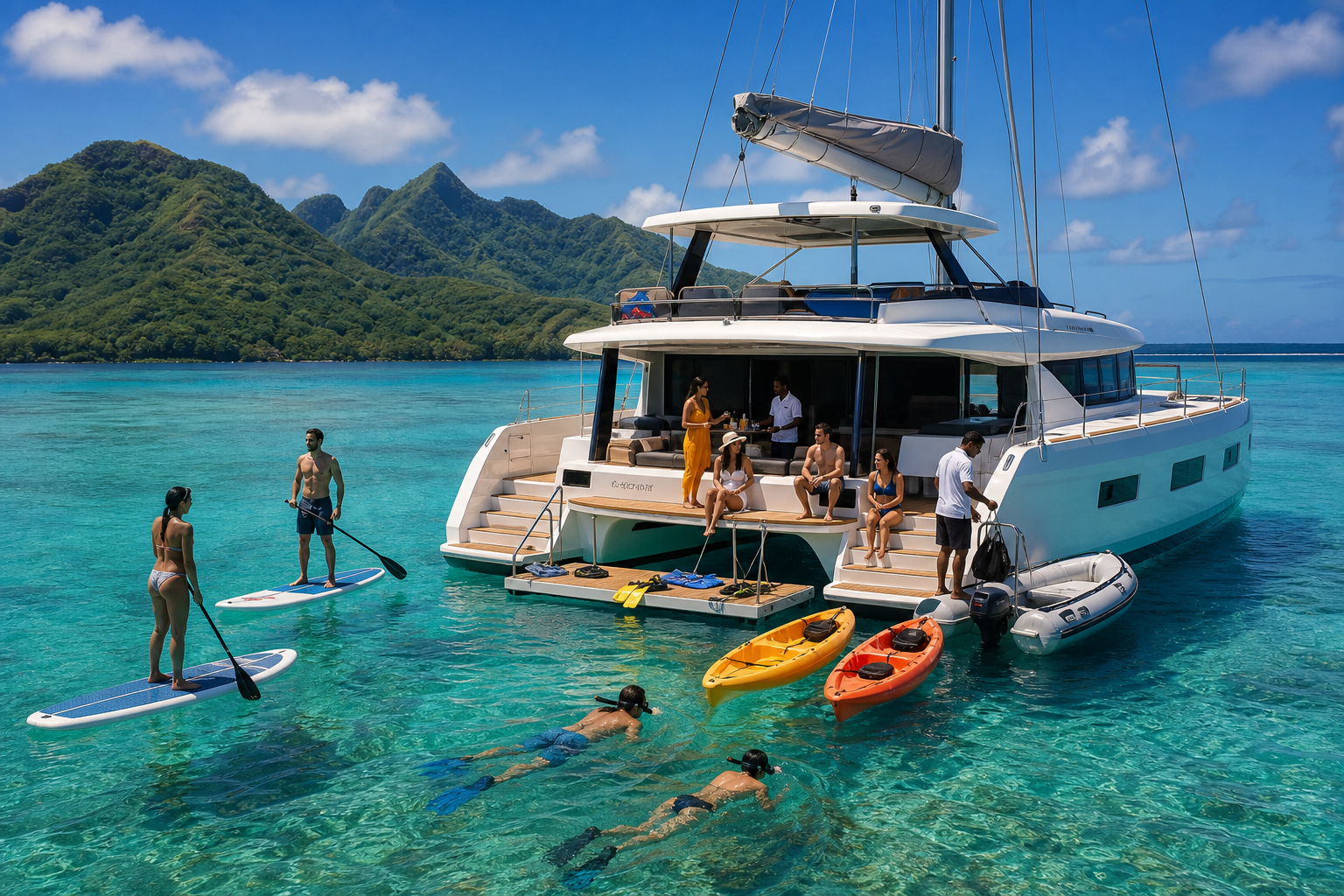 Soleil Cat 58 charter boat