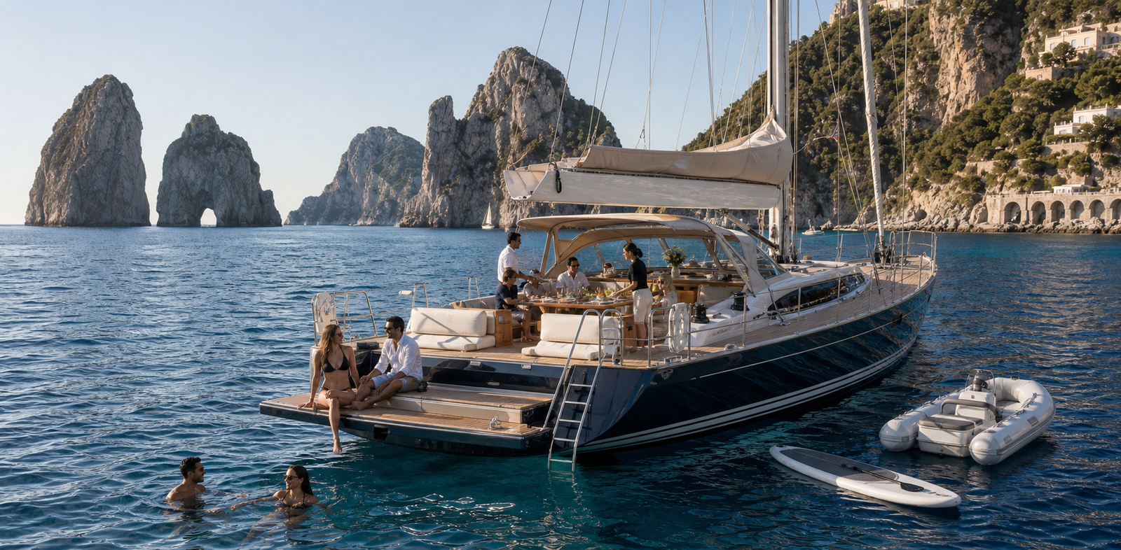 Bellissima 72 charter boat