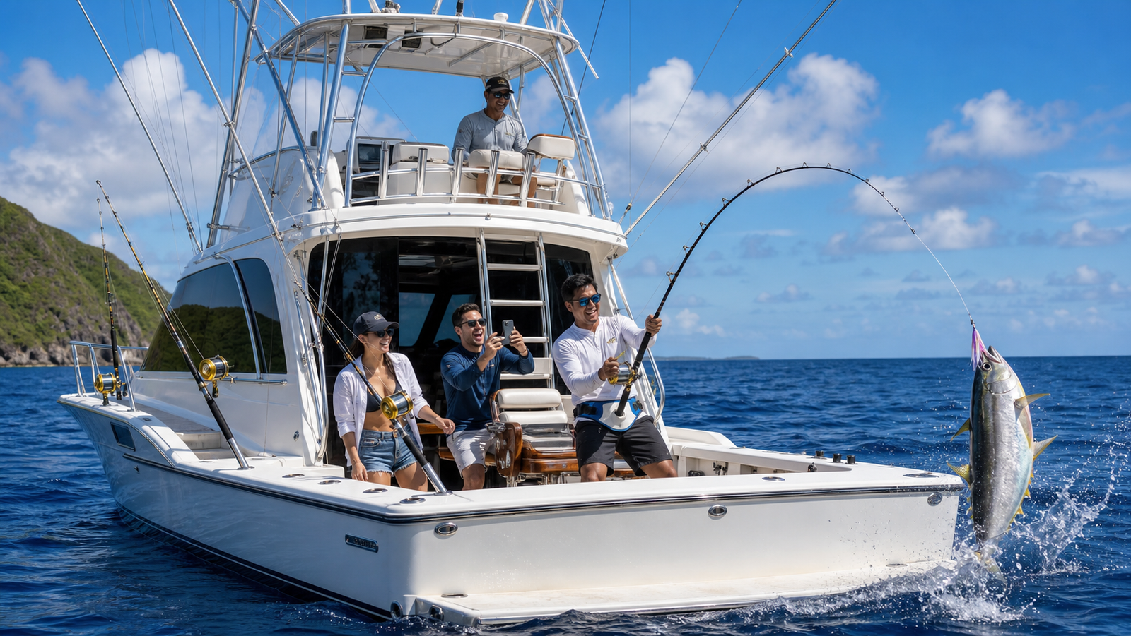 Reel Escape 32 charter boat